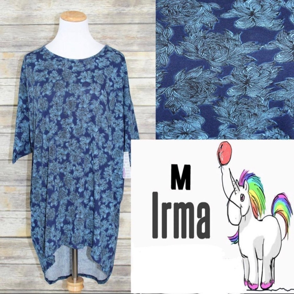 Lularoe Irma tunic floral